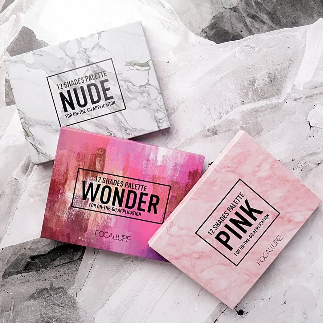 WIN NUDE & PINK & WONDER 3 EYESHADOW PALETTES 🔥 - FOCALLURE