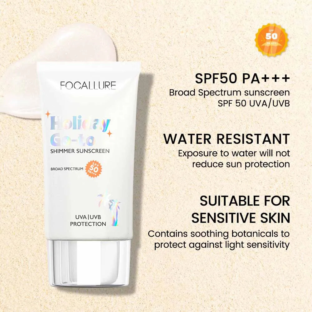 Holiday Go-To Shimmer Sunscreen