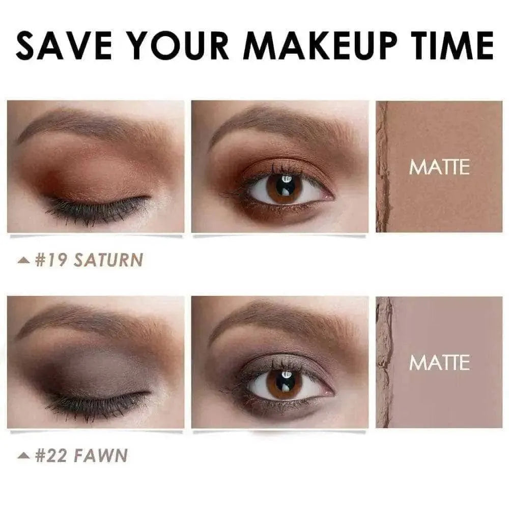 Kit de barra de sombra de ojos en crema brillante de 2 piezas (n.º 1 y n.º 2)
