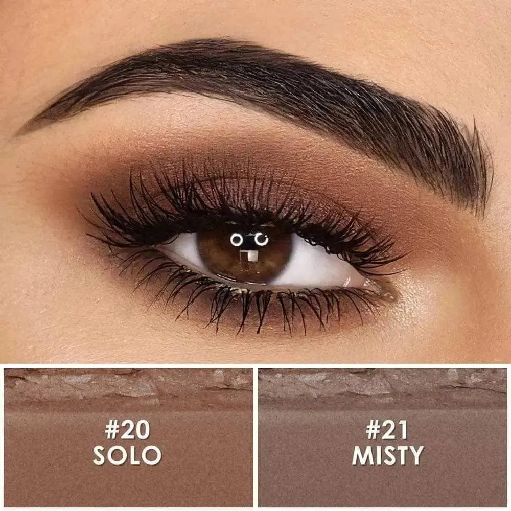 Kit de barra de sombra de ojos en crema brillante de 2 piezas (n.º 1 y n.º 2)