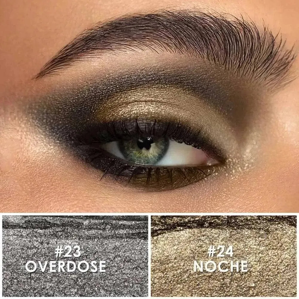 Kit de barra de sombra de ojos en crema brillante de 2 piezas (n.º 1 y n.º 2)