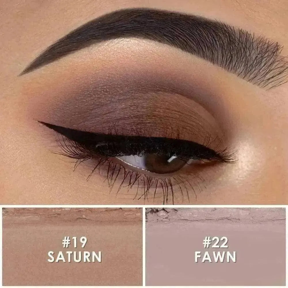 Kit de barra de sombra de ojos en crema brillante de 2 piezas (n.º 1 y n.º 2)