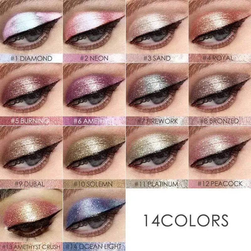 Metallic Liquid Eyeshadow #14 OCEAN LIGHT