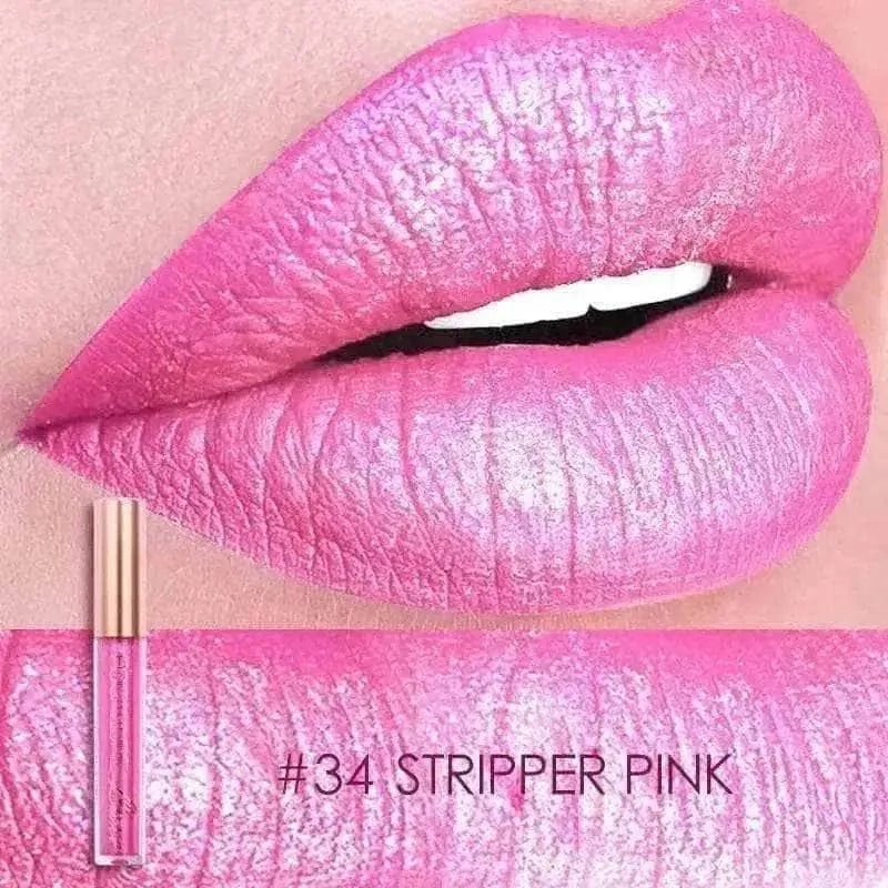 Transfer-Proof Liquid Lipstick #38 Pink Gold