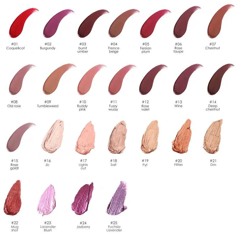 Lápiz labial líquido a prueba de transferencia #20 FLITTER