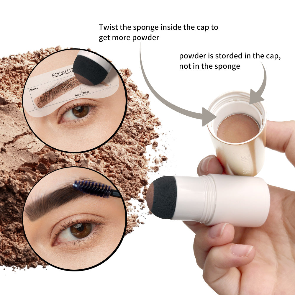 Eyebrow Stamp Stencil Kit #BK01 BLACK