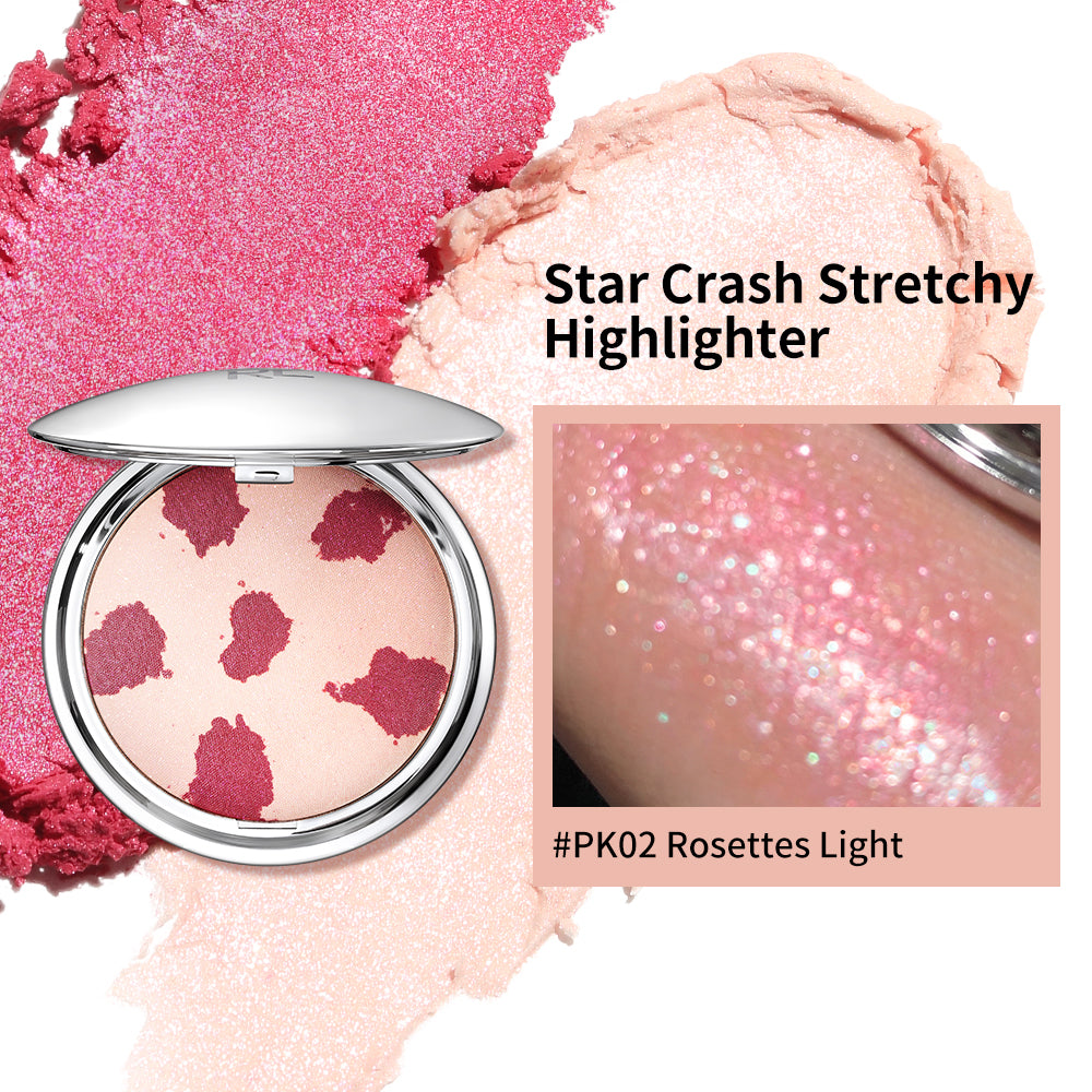 Star Crash Stretchy Highlighter #PK01 Pinkish Galaxy