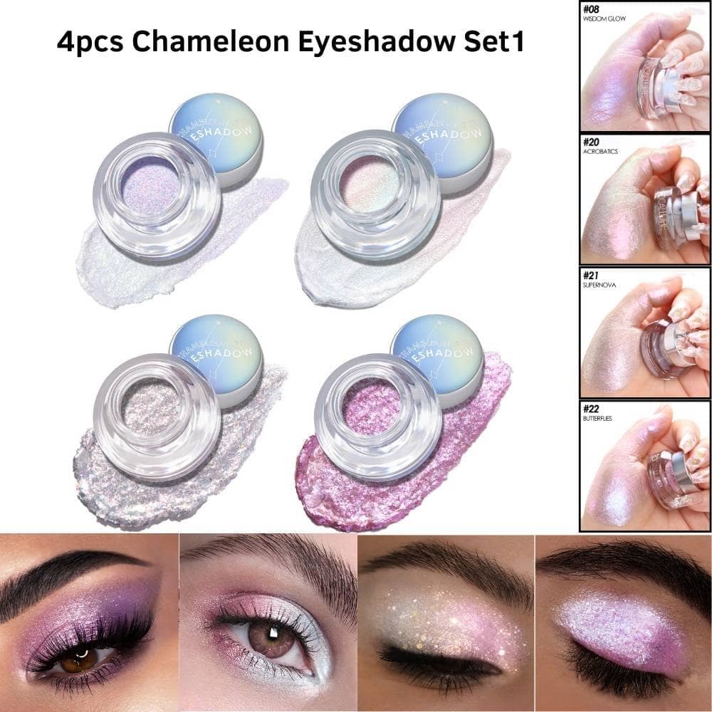 4PCS Chameleon Gel Eyeshadow Set1