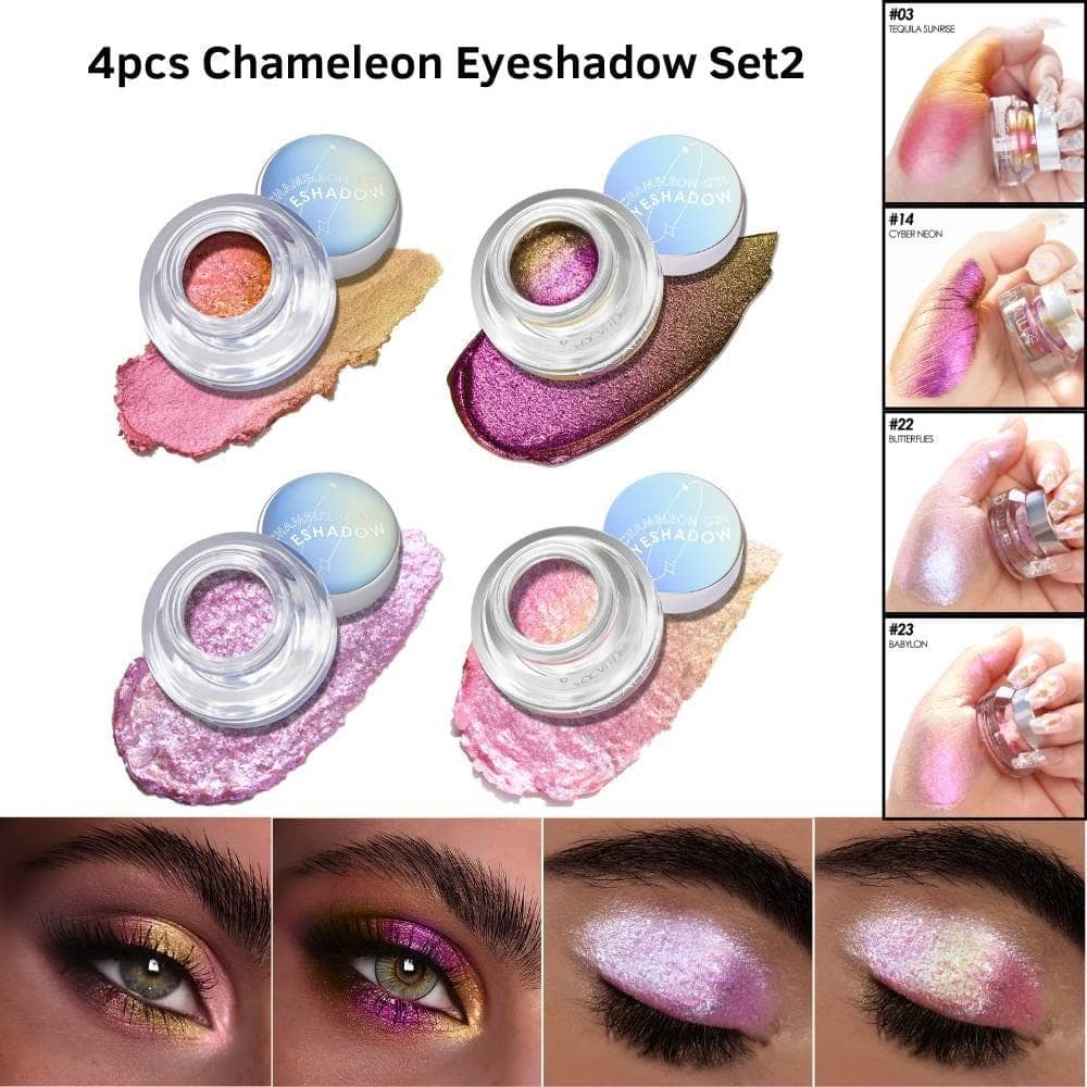 4PCS Chameleon Gel Eyeshadow Set2