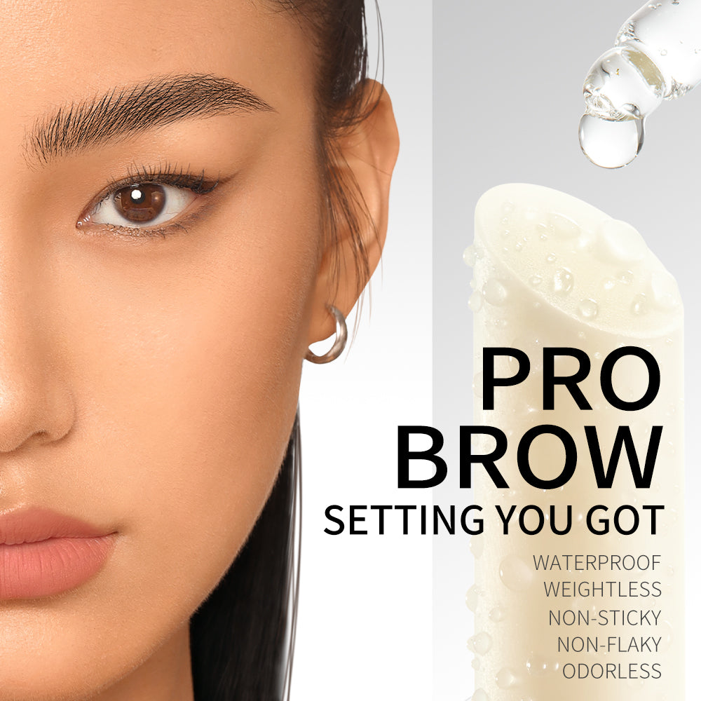 FOCALLURE Pro-set Lasting Waterproof Eyebrow Wax Pencil 2-in-1