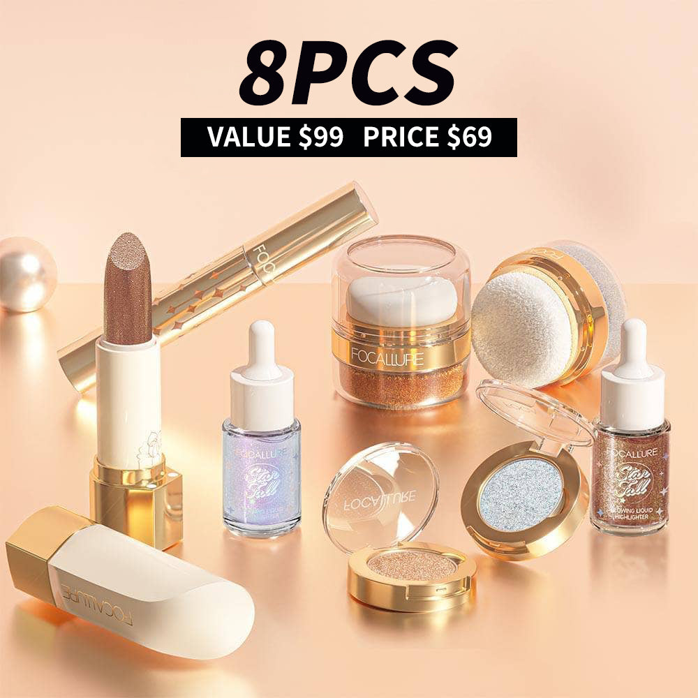 8PCS Glitter Makeup Set