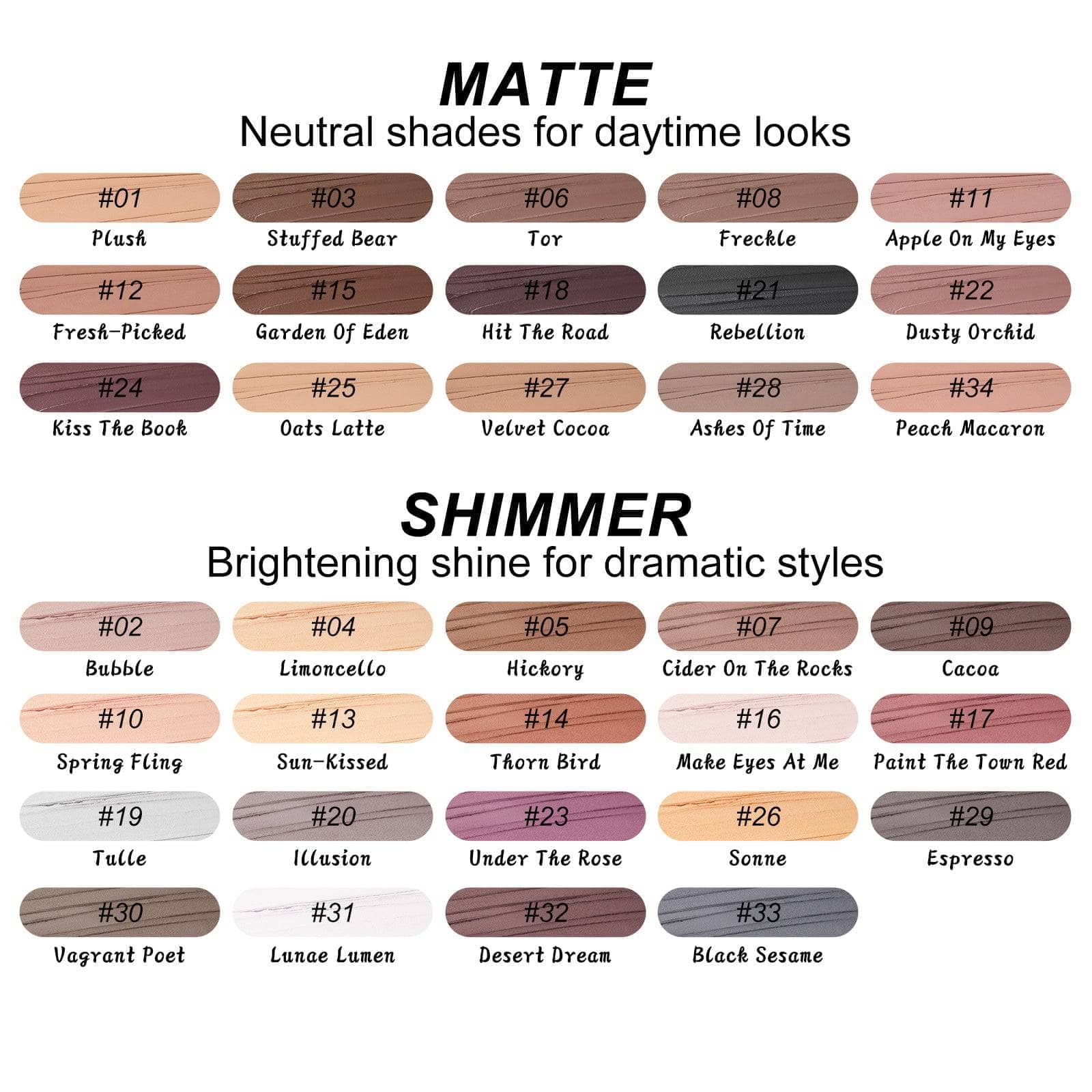 No Crease WaterProof Eyeshadow Stick