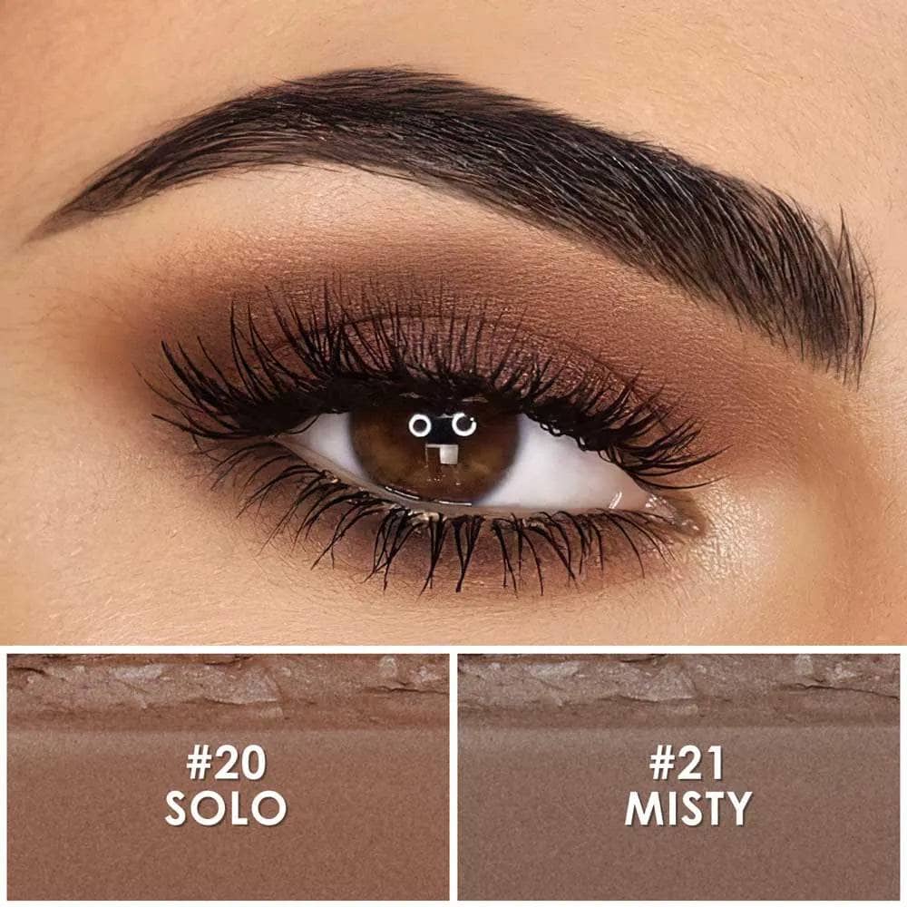 Kit de barra de sombra de ojos en crema brillante de 2 piezas (n.º 13 y n.º 16)