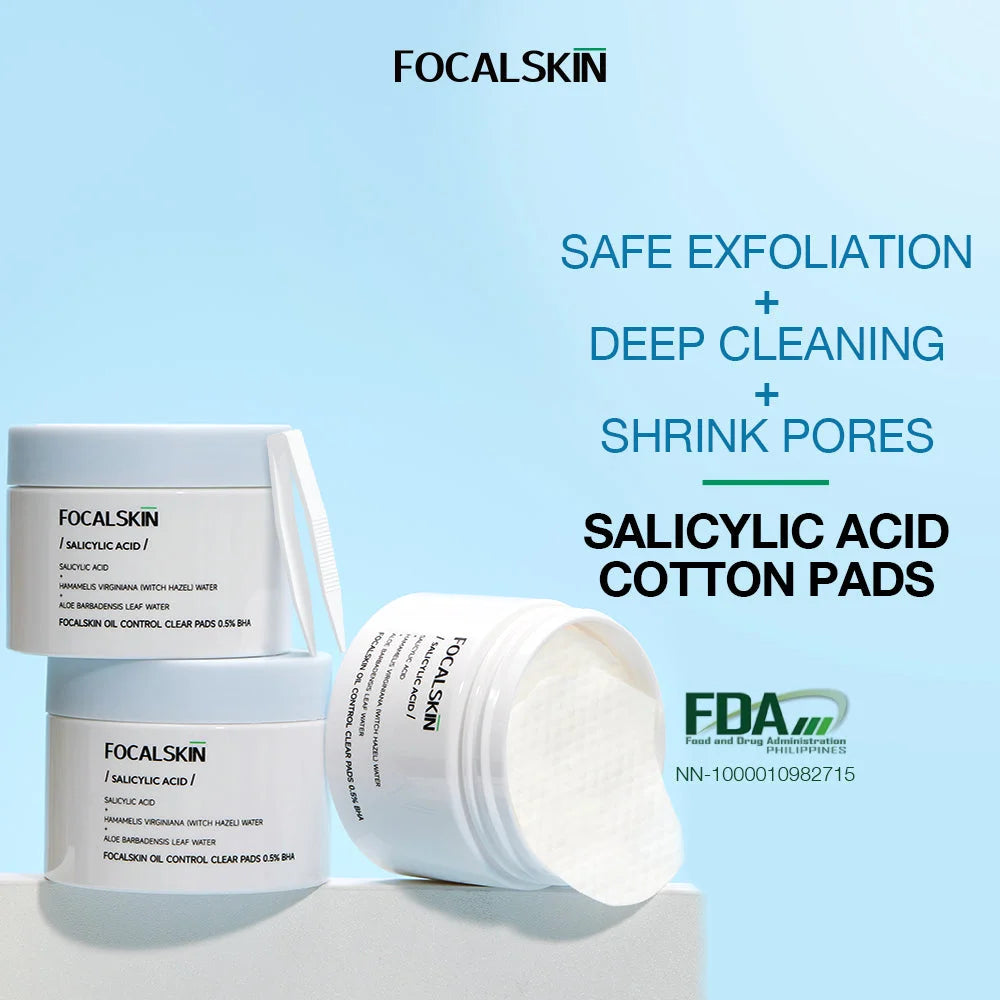 Exfoliating Salicylic Acid Cleaning Pads