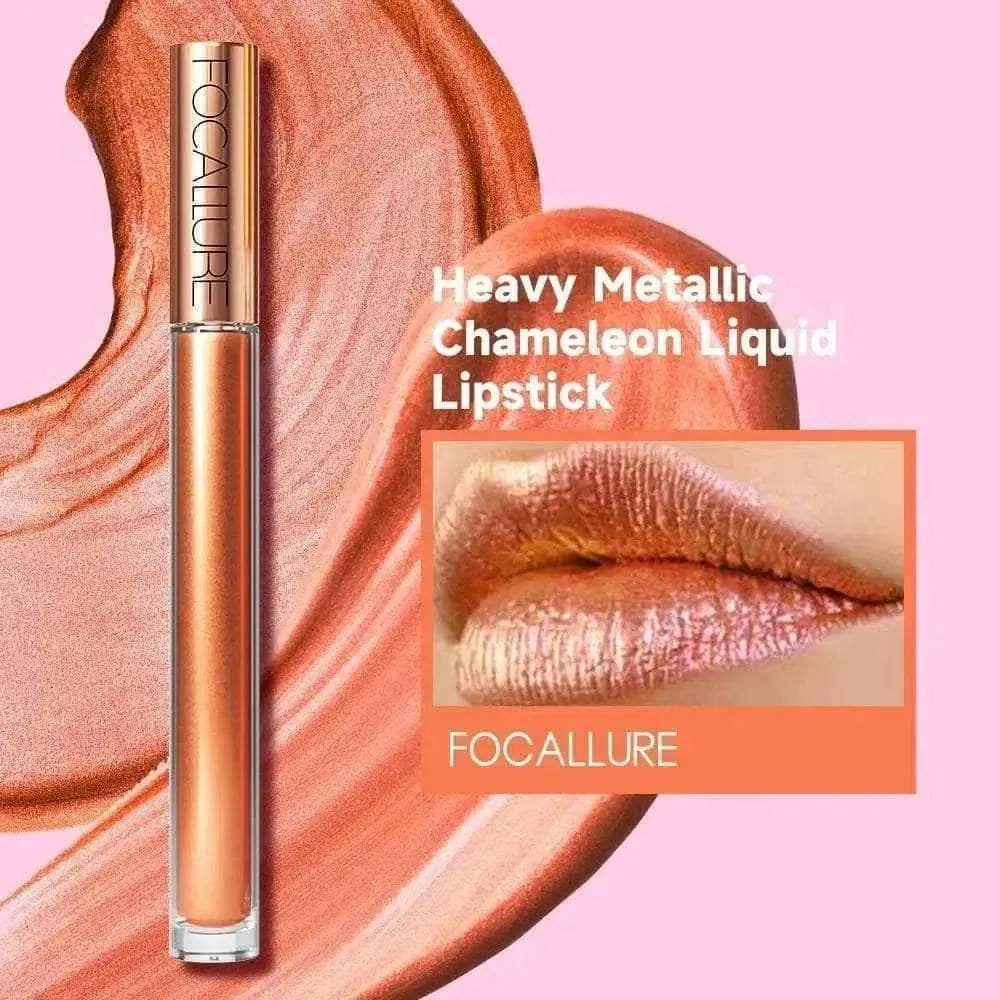 Heavy Metallic Chameleon Liquid Lipstick#12