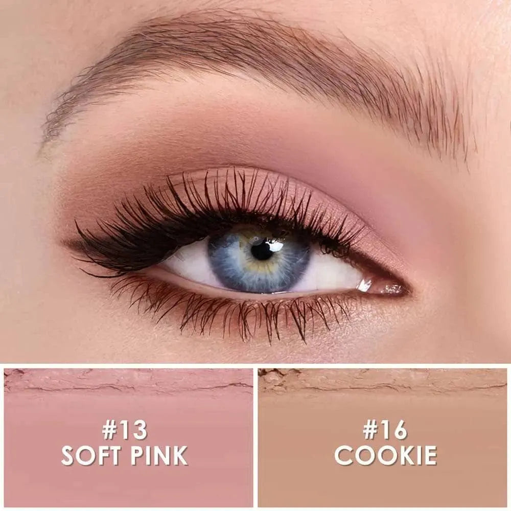 2Pcs Shimmer Cream Eyeshadow Stick Kit（#19 & #22）