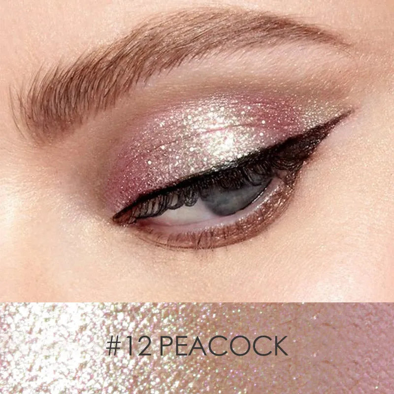 Metallic Liquid Eyeshadow  #12 PEACOCK
