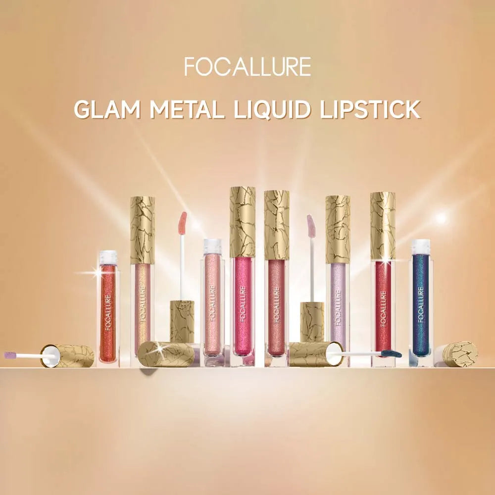 [New Upgrade] Glam Metal Liquid Lipstick #PK06 Sugar Bomb