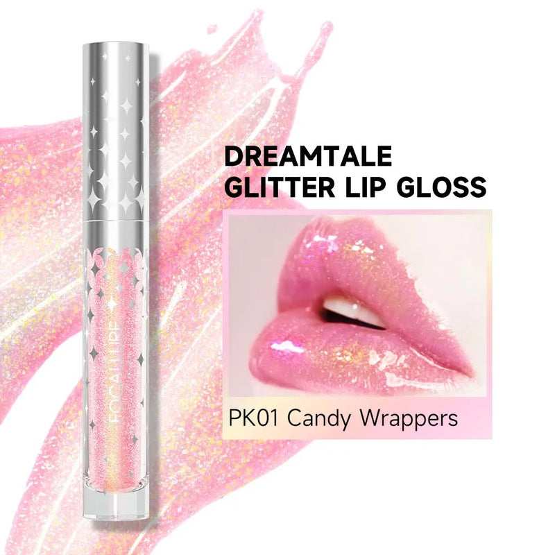 Dreamtale Glitter Lip Gloss – PK01 Candy Wrappers