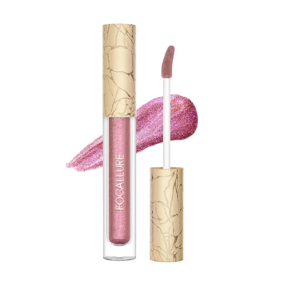 Focallure Glam Metal Liquid Lipstick #PK05 Metal Barbie