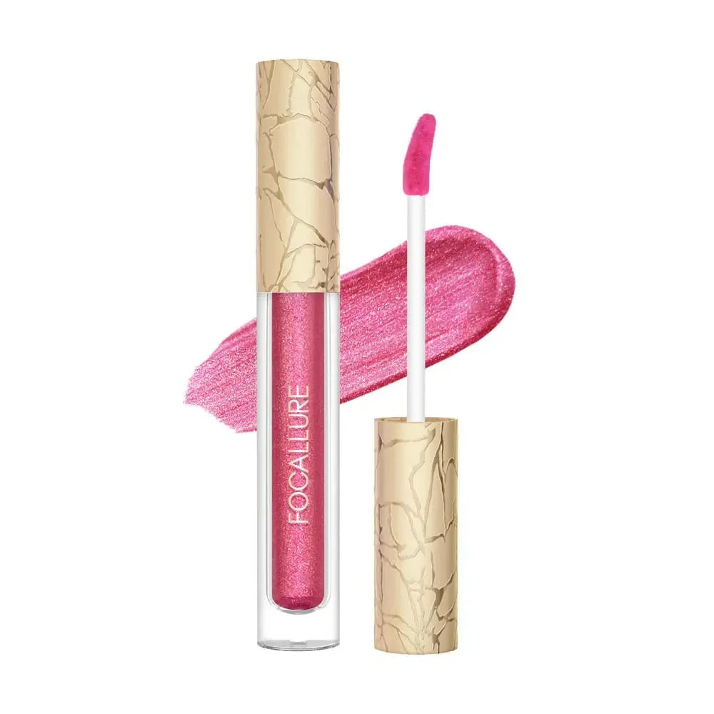 Focallure Glam Metal Liquid Lipstick #PK05 Metal Barbie