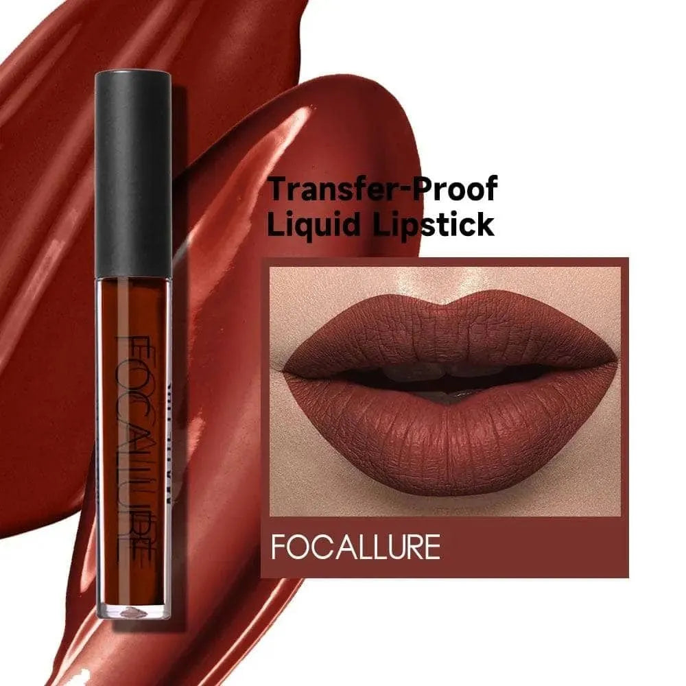 Transfer-Proof Liquid Lipstick #03 Burnt Umber