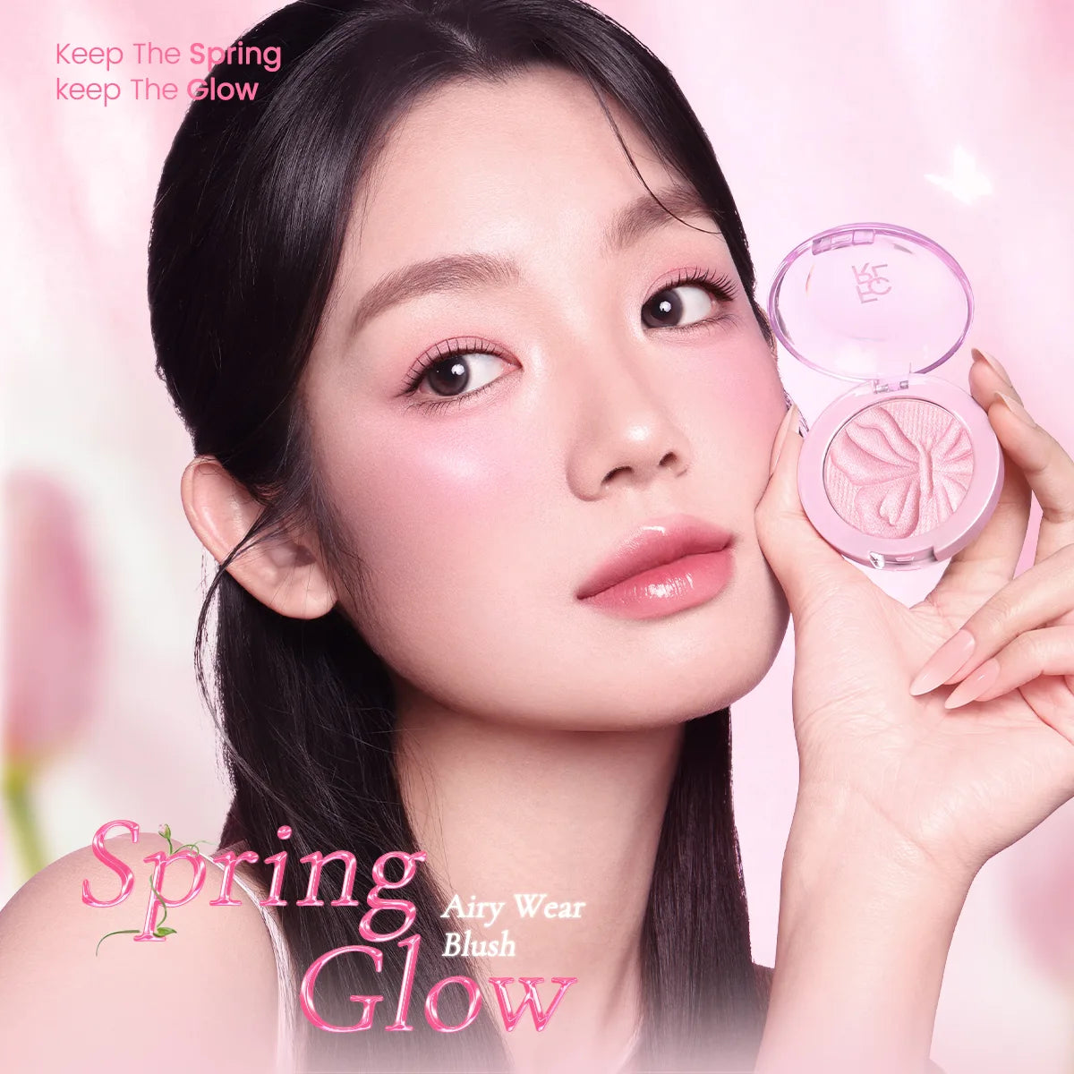 FOCALLURE Spring Glow Airy Wear Blush - Soft Matte & Satin Glow
