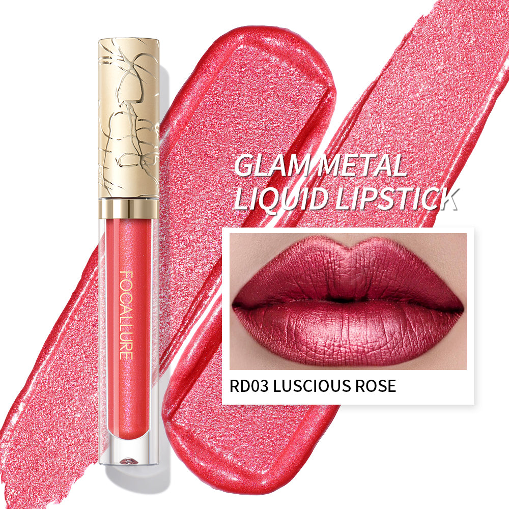 [New Upgrade] Glam Metal Liquid Lipstick #PK05 Metal Barbie