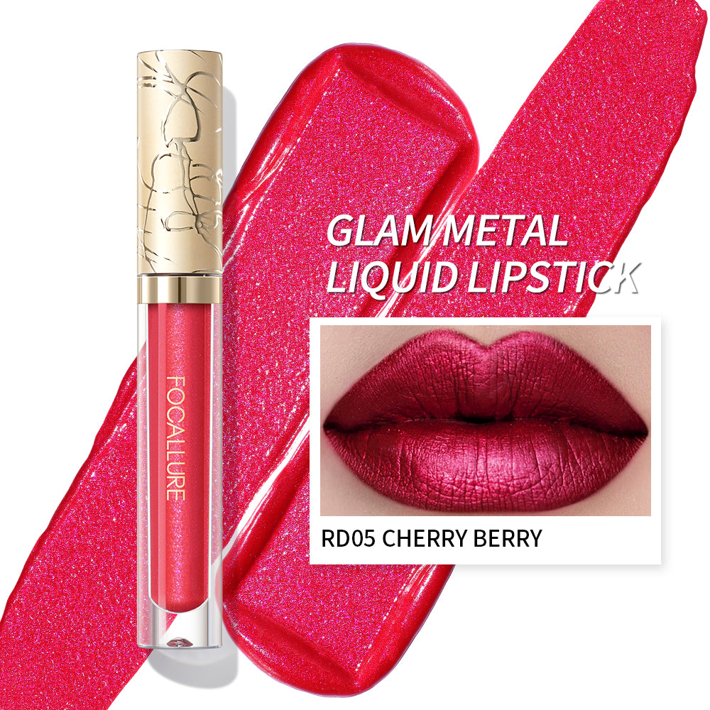 [New Upgrade] Glam Metal Liquid Lipstick #PK01 Bad Romance