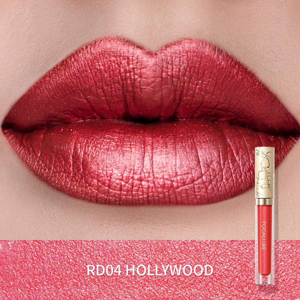 [New Upgrade] Glam Metal Liquid Lipstick #RD05 Cherryberry