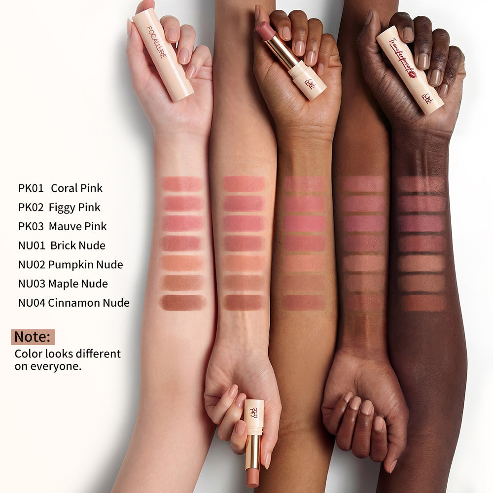 FOCALLURE #TransferproofHero HyperMatte Lipstick — 16H Waterproof Long-lasting