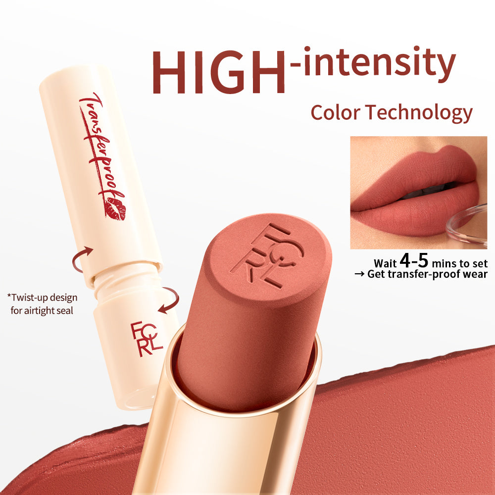FOCALLURE #TransferproofHero HyperMatte Lipstick — 16H Waterproof Long-lasting