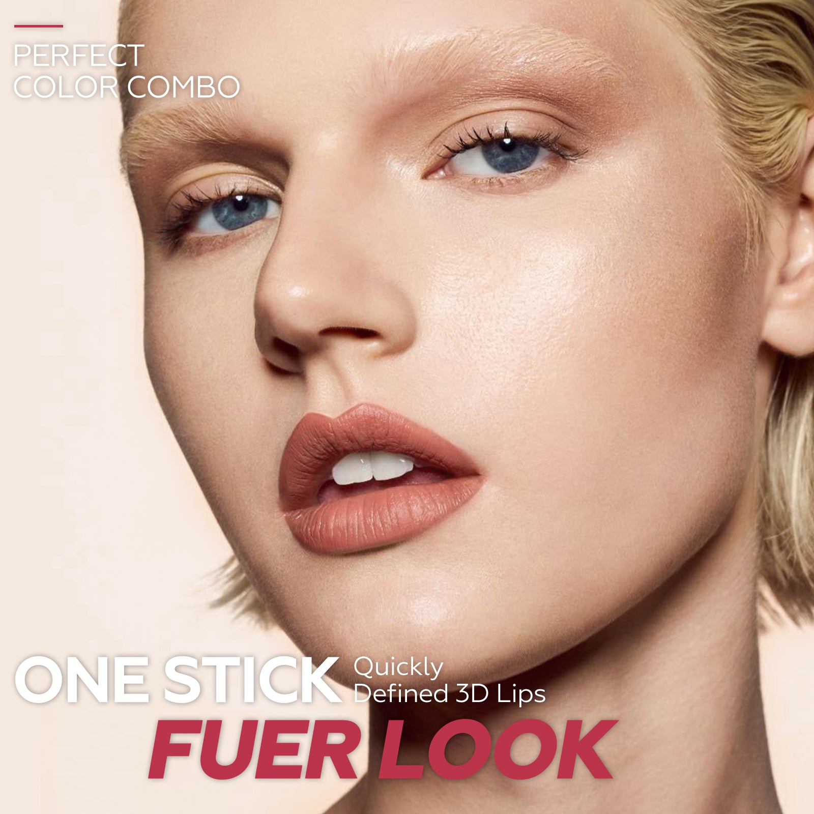 Fuller Sculpt 2 in 1 Lip Liner & Lipstick#NU02 Mocha