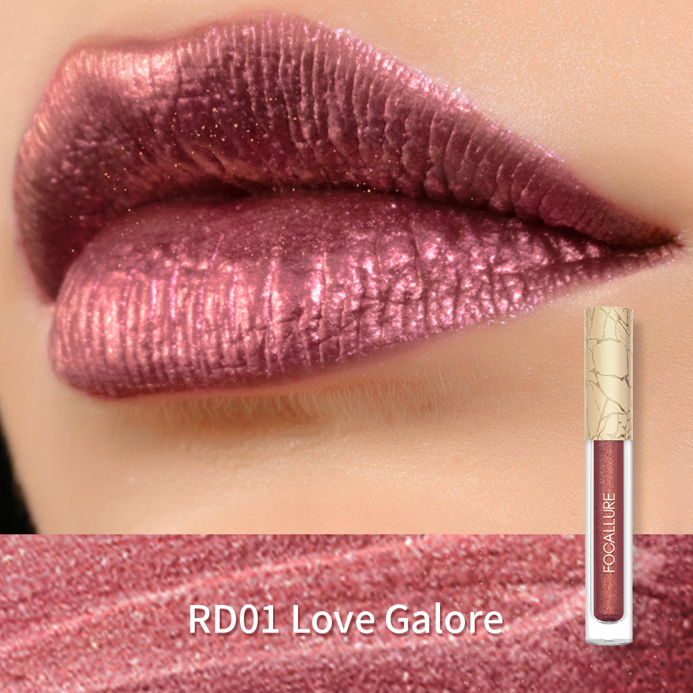 [New Upgrade] Glam Metal Liquid Lipstick #RD06 Full Hot