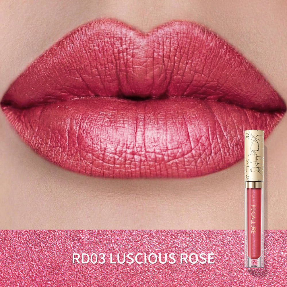 [New Upgrade] Glam Metal Liquid Lipstick #RD06 Full Hot