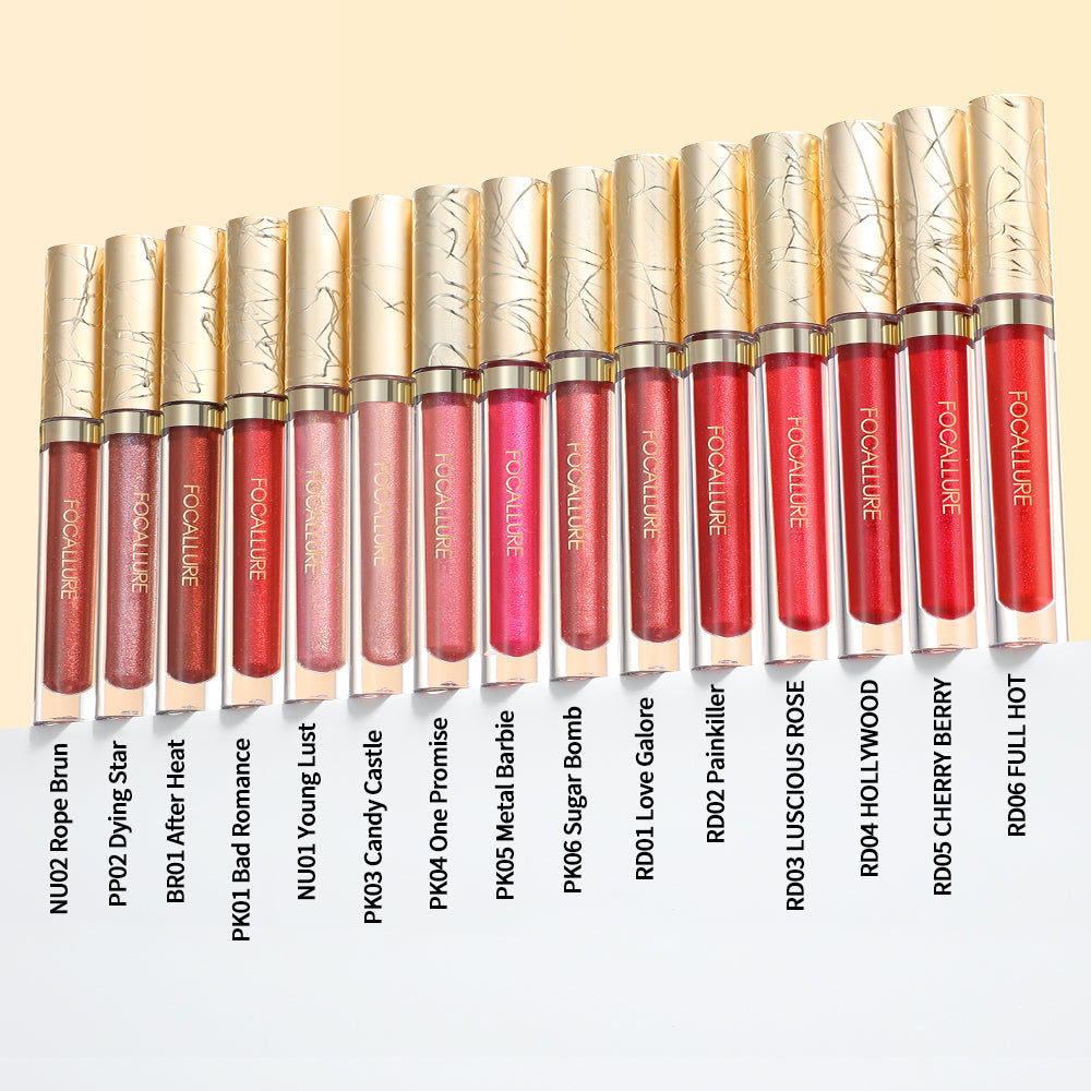 [New Upgrade] Glam Metal Liquid Lipstick #PK03 Candy Castle