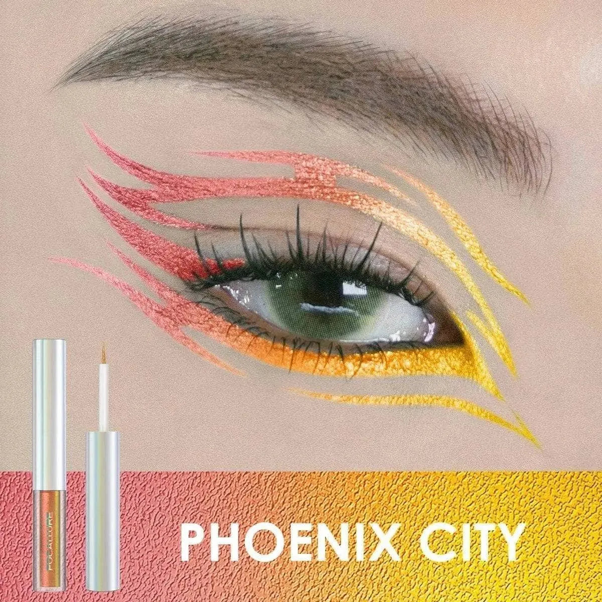 Orange liquid best sale eyeliner