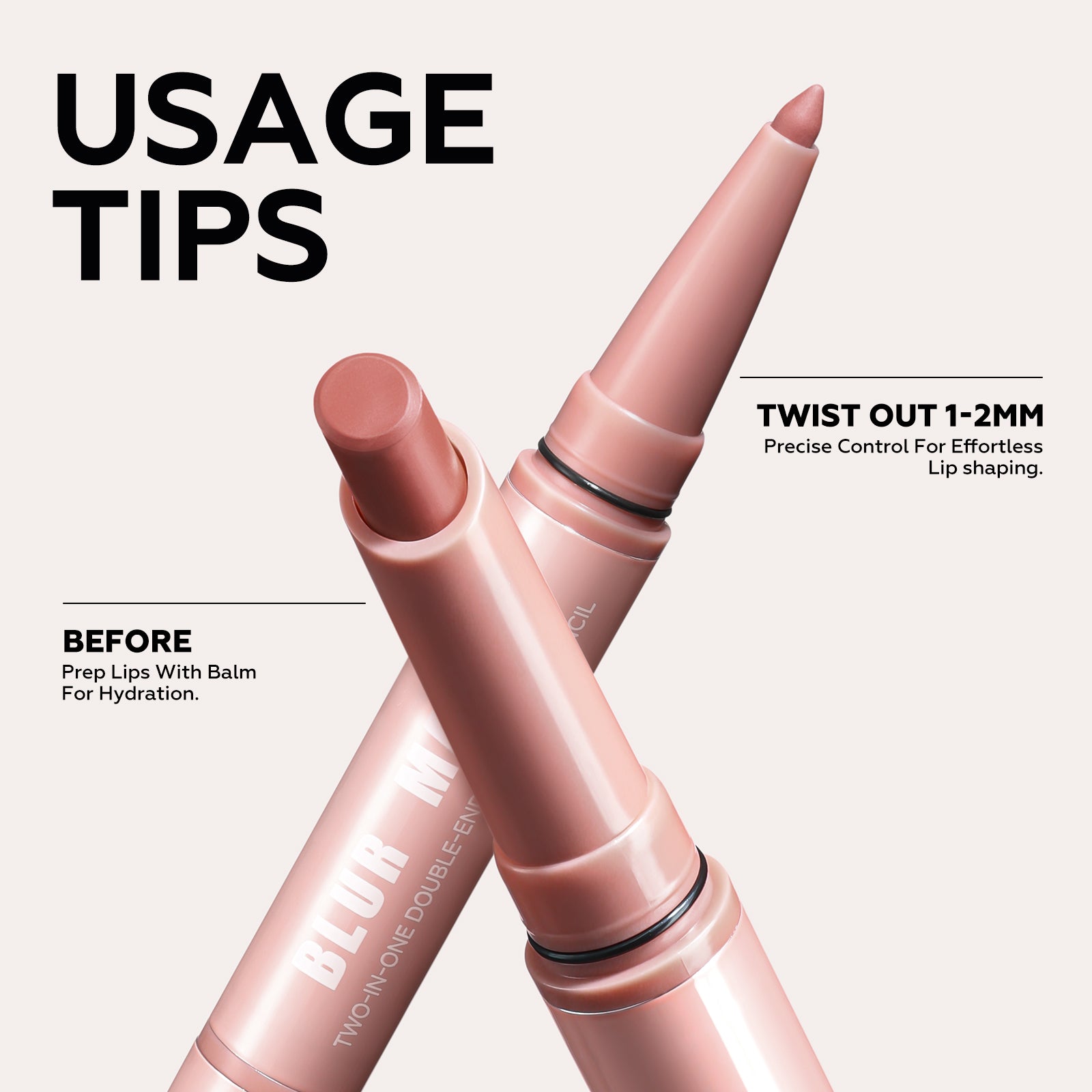 Fuller Sculpt 2 in 1 Lip Liner & Lipstick#NU02 Mocha