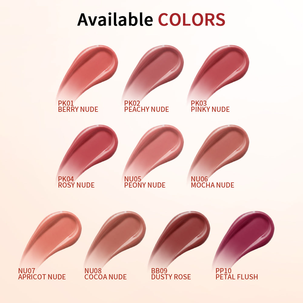 FOCALLURE #TransferproofHero Glazed Shine Lip Tint