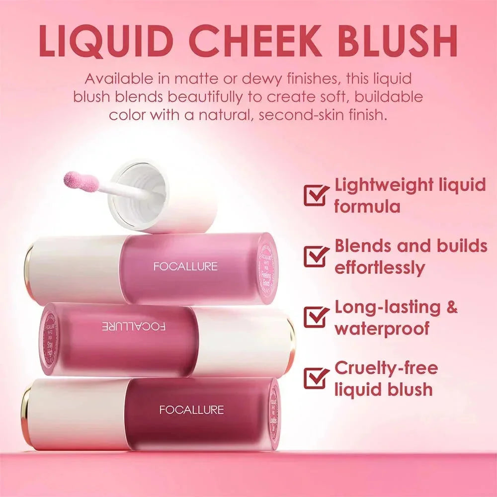 Cheek To Cheek Liquid Blush #RD01 Bloody Mary