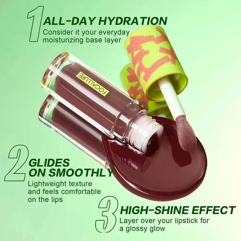 Shine Infused Lip Oil #BR01 Drip Coffee
