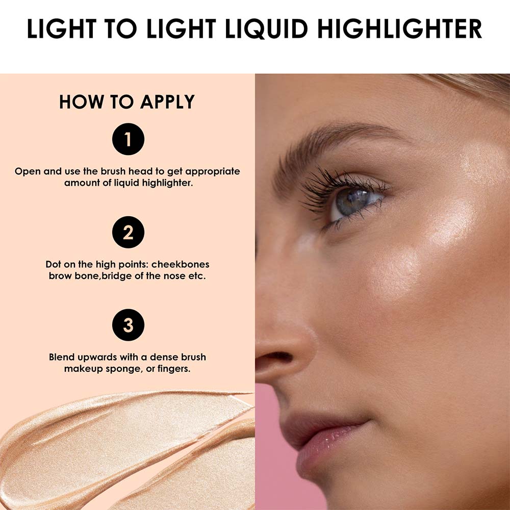 Light To Light Liquid Highlighter #PK03 Vibrations