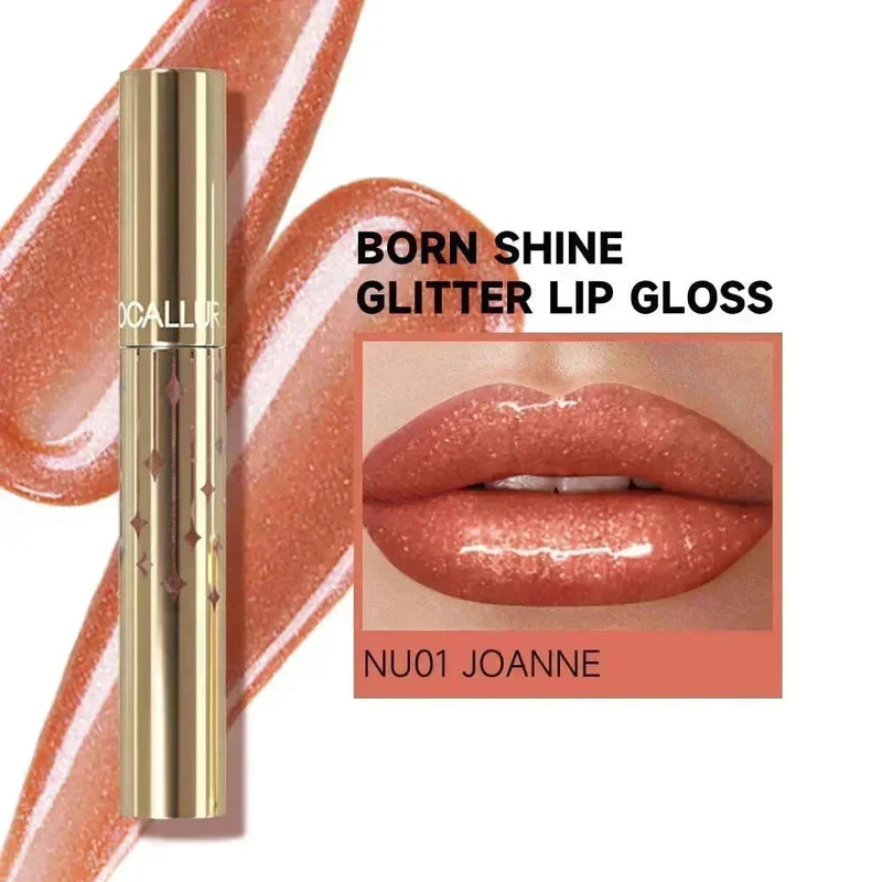 Born Shine Glitter Lip Gloss#NU01 JOANNE