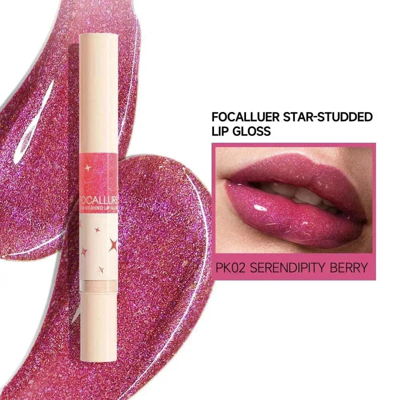 Star-studded Lip Gloss #PK02 Serendipity Berry