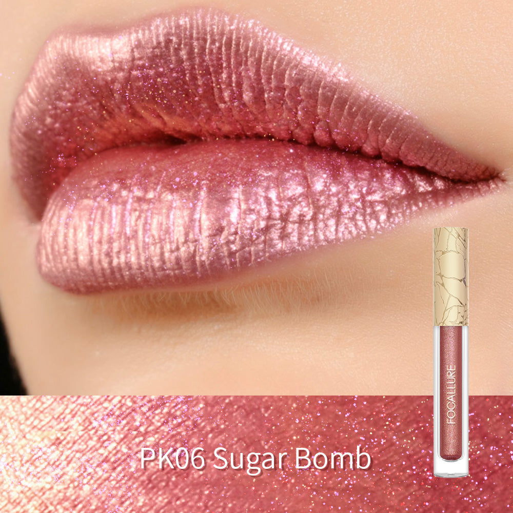 [New Upgrade] Glam Metal Liquid Lipstick #PK01 Bad Romance