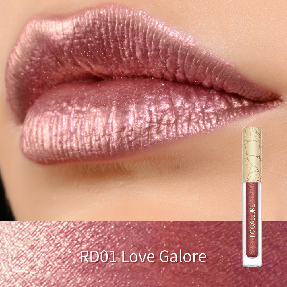 [New Upgrade] Glam Metal Liquid Lipstick #RD06 Full Hot