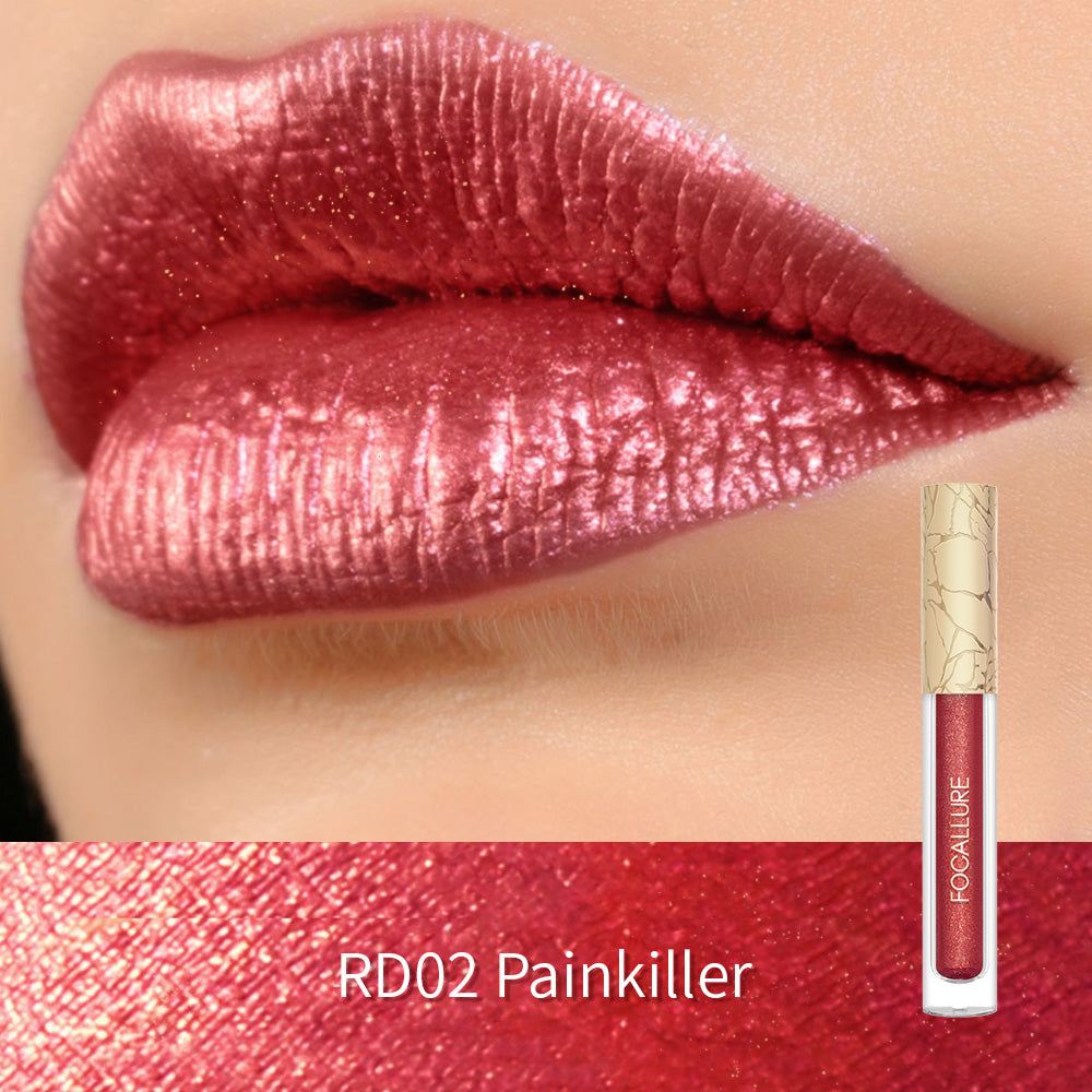 [New Upgrade] Glam Metal Liquid Lipstick #PK01 Bad Romance