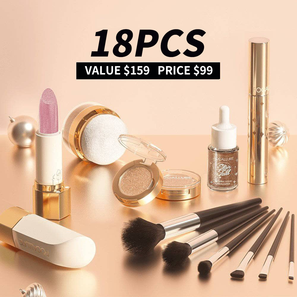 18PCS Glitter Makeup Set