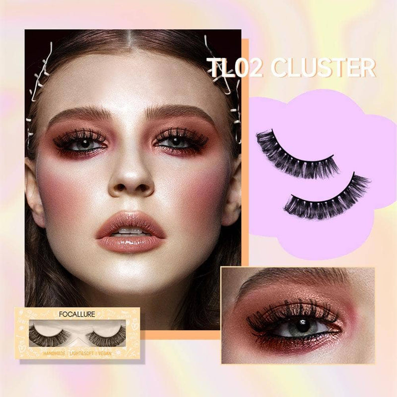 Lashes Bloom False Eyelashes-TL02 Cluster