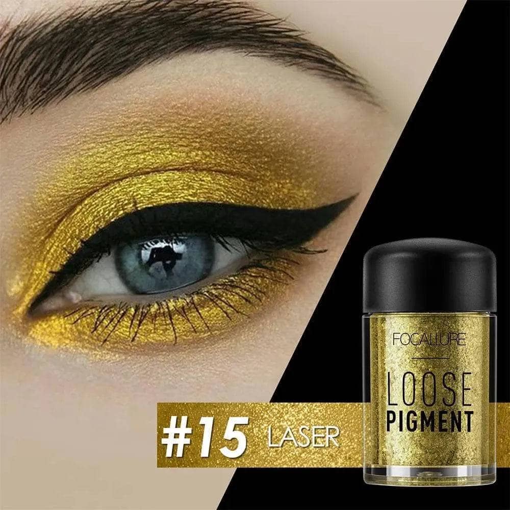 Loose Glitter Eyeshadow Pigment #12Rose Gold